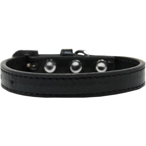 Unconditional Love Wichita Plain Dog CollarBlack Size 10 UN764947